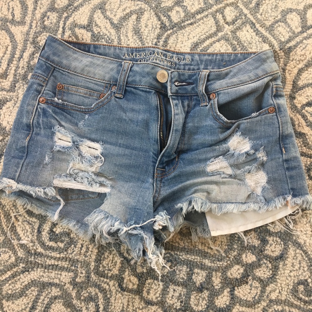 American Eagle High-Waisted Jean Short